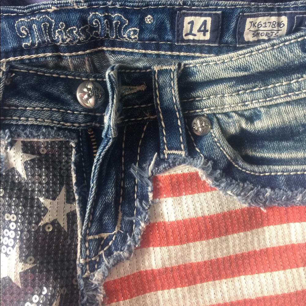 COPY - Girls Miss Me shorts